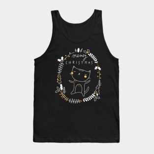 Meowy Christmas! Tank Top